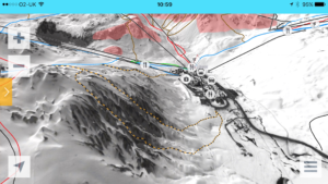 Tovière ski area in Tignes